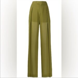Chloe Wide Leg Silk Trousers